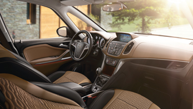 New Opel Zafira Tourer - Interior Design