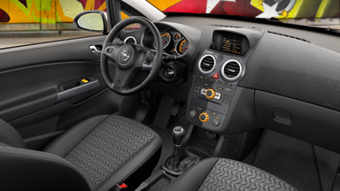 &Uacute;j 3 ajt&oacute;s Opel Corsa &ndash; Belső formatervez&eacute;s